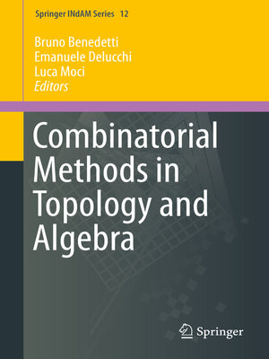 cover image of Combinatorial Methods in Topology and Algebra